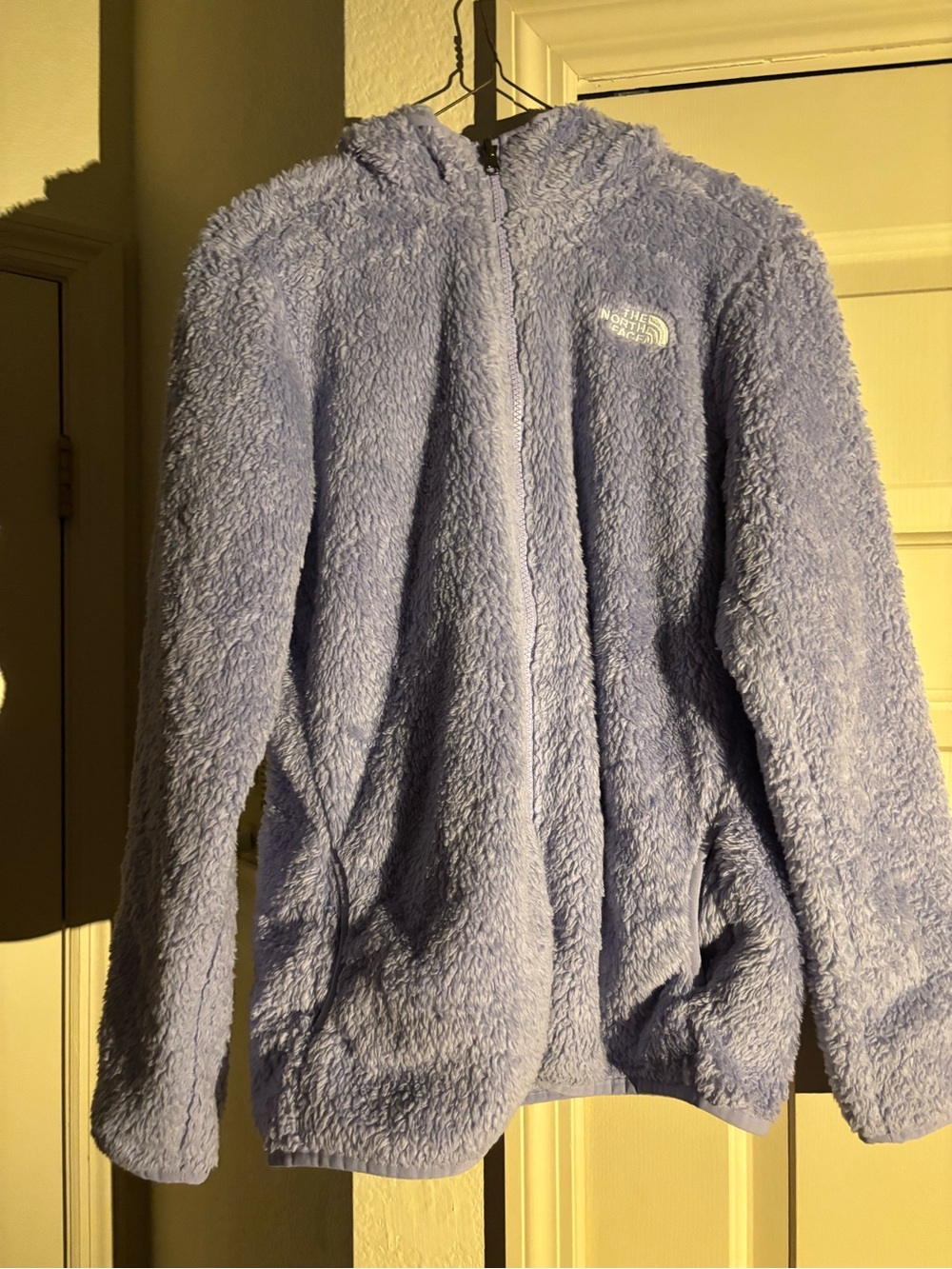 The North Face Lilac Plush Full-Zip Hoodie